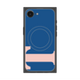 プレミアムスクエアケース with MagSafe［ オリジナル - initial color - T navy ］