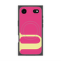 プレミアムスクエアケース with MagSafe［ オリジナル - initial color - U pink ］