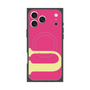 プレミアムスクエアケース with MagSafe［ オリジナル - initial color - U pink ］