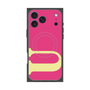 プレミアムスクエアケース with MagSafe［ オリジナル - initial color - U pink ］