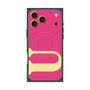 プレミアムスクエアケース with MagSafe［ オリジナル - initial color - U pink ］