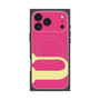 プレミアムスクエアケース with MagSafe［ オリジナル - initial color - U pink ］