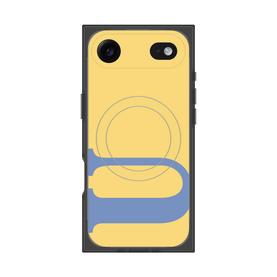 プレミアムスクエアケース with MagSafe［ オリジナル - initial color - U yellow ］