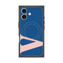 プレミアムスクエアケース with MagSafe［ オリジナル - initial color - V navy ］