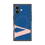 プレミアムスクエアケース with MagSafe［ オリジナル - initial color - V navy ］