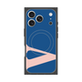 プレミアムスクエアケース with MagSafe［ オリジナル - initial color - V navy ］
