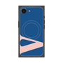 プレミアムスクエアケース with MagSafe［ オリジナル - initial color - V navy ］