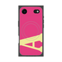 プレミアムスクエアケース with MagSafe［ オリジナル - initial color - A pink ］