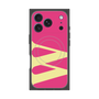 プレミアムスクエアケース with MagSafe［ オリジナル - initial color - W pink ］