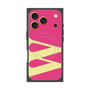 プレミアムスクエアケース with MagSafe［ オリジナル - initial color - W pink ］