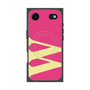 プレミアムスクエアケース with MagSafe［ オリジナル - initial color - W pink ］