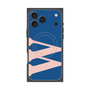 プレミアムスクエアケース with MagSafe［ オリジナル - initial color - W navy ］
