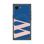 プレミアムスクエアケース with MagSafe［ オリジナル - initial color - W navy ］