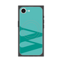 プレミアムスクエアケース with MagSafe［ オリジナル - initial color - W light green ］
