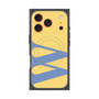 プレミアムスクエアケース with MagSafe［ オリジナル - initial color - W yellow ］