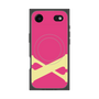 プレミアムスクエアケース with MagSafe［ オリジナル - initial color - X pink ］