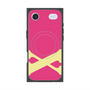 プレミアムスクエアケース with MagSafe［ オリジナル - initial color - X pink ］