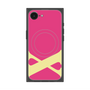 プレミアムスクエアケース with MagSafe［ オリジナル - initial color - X pink ］