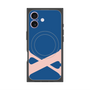 プレミアムスクエアケース with MagSafe［ オリジナル - initial color - X navy ］