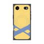 プレミアムスクエアケース with MagSafe［ オリジナル - initial color - X yellow ］
