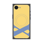 プレミアムスクエアケース with MagSafe［ オリジナル - initial color - X yellow ］