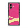 プレミアムスクエアケース with MagSafe［ オリジナル - initial color - Y pink ］