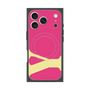 プレミアムスクエアケース with MagSafe［ オリジナル - initial color - Y pink ］
