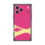 プレミアムスクエアケース with MagSafe［ オリジナル - initial color - Y pink ］