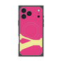 プレミアムスクエアケース with MagSafe［ オリジナル - initial color - Y pink ］
