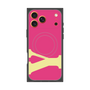 プレミアムスクエアケース with MagSafe［ オリジナル - initial color - Y pink ］