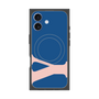 プレミアムスクエアケース with MagSafe［ オリジナル - initial color - Y navy ］