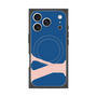 プレミアムスクエアケース with MagSafe［ オリジナル - initial color - Y navy ］