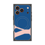 プレミアムスクエアケース with MagSafe［ オリジナル - initial color - Y navy ］