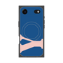 プレミアムスクエアケース with MagSafe［ オリジナル - initial color - Y navy ］