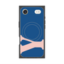 プレミアムスクエアケース with MagSafe［ オリジナル - initial color - Y navy ］