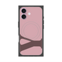 プレミアムスクエアケース with MagSafe［ オリジナル - initial color - Y dusty pink ］