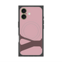 プレミアムスクエアケース with MagSafe［ オリジナル - initial color - Y dusty pink ］
