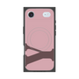 プレミアムスクエアケース with MagSafe［ オリジナル - initial color - Y dusty pink ］