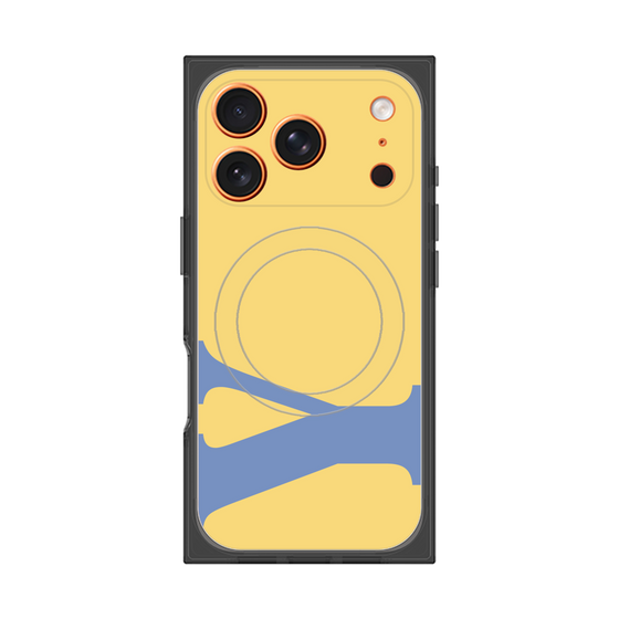 プレミアムスクエアケース with MagSafe［ オリジナル - initial color - Y yellow ］