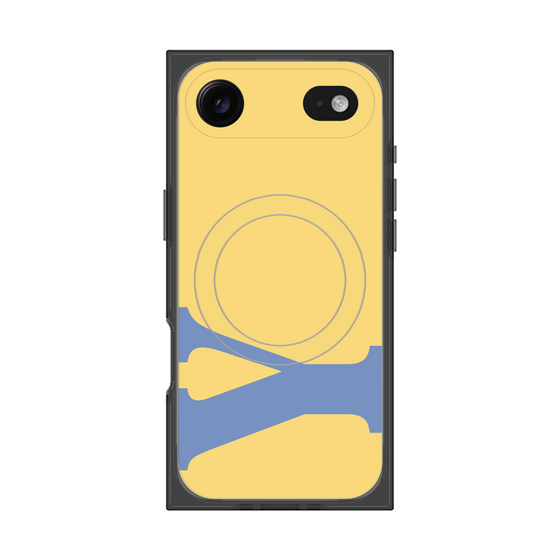 プレミアムスクエアケース with MagSafe［ オリジナル - initial color - Y yellow ］
