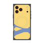 プレミアムスクエアケース with MagSafe［ オリジナル - initial color - Y yellow ］