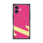 プレミアムスクエアケース with MagSafe［ オリジナル - initial color - Z pink ］