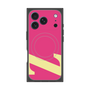 プレミアムスクエアケース with MagSafe［ オリジナル - initial color - Z pink ］
