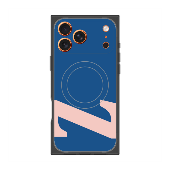 プレミアムスクエアケース with MagSafe［ オリジナル - initial color - Z navy ］