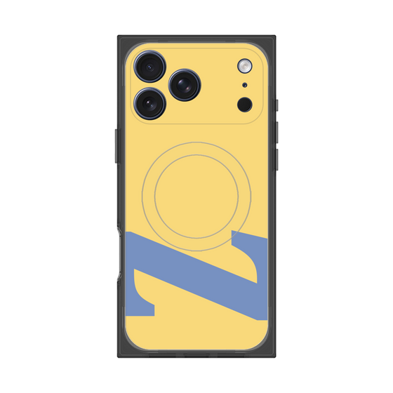 プレミアムスクエアケース with MagSafe［ オリジナル - initial color - Z yellow ］