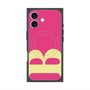 プレミアムスクエアケース with MagSafe［ オリジナル - initial color - B pink ］