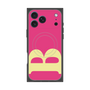プレミアムスクエアケース with MagSafe［ オリジナル - initial color - B pink ］