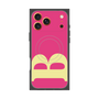 プレミアムスクエアケース with MagSafe［ オリジナル - initial color - B pink ］