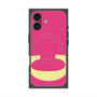 プレミアムスクエアケース with MagSafe［ オリジナル - initial color - C pink ］