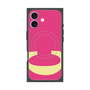 プレミアムスクエアケース with MagSafe［ オリジナル - initial color - C pink ］